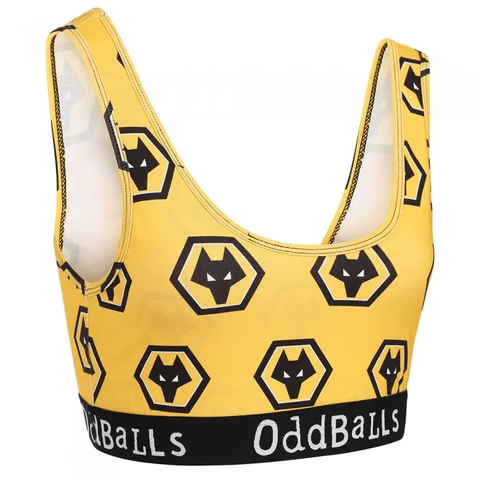 Wolverhampton Wanderers Fan Shop | OddBalls Bralette Collection Official Wolves Fan Gear